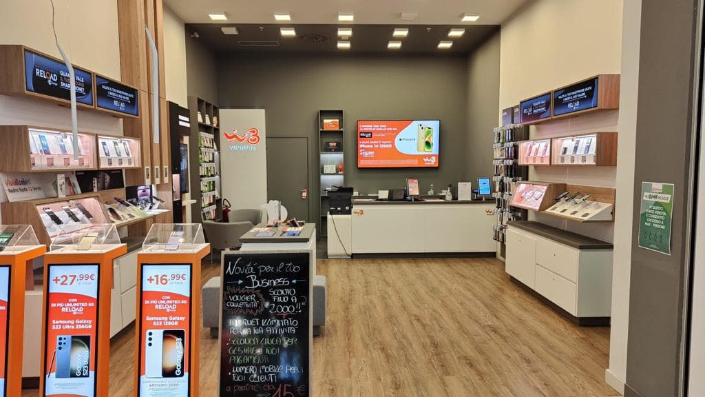 Il WindTre Store di Silea