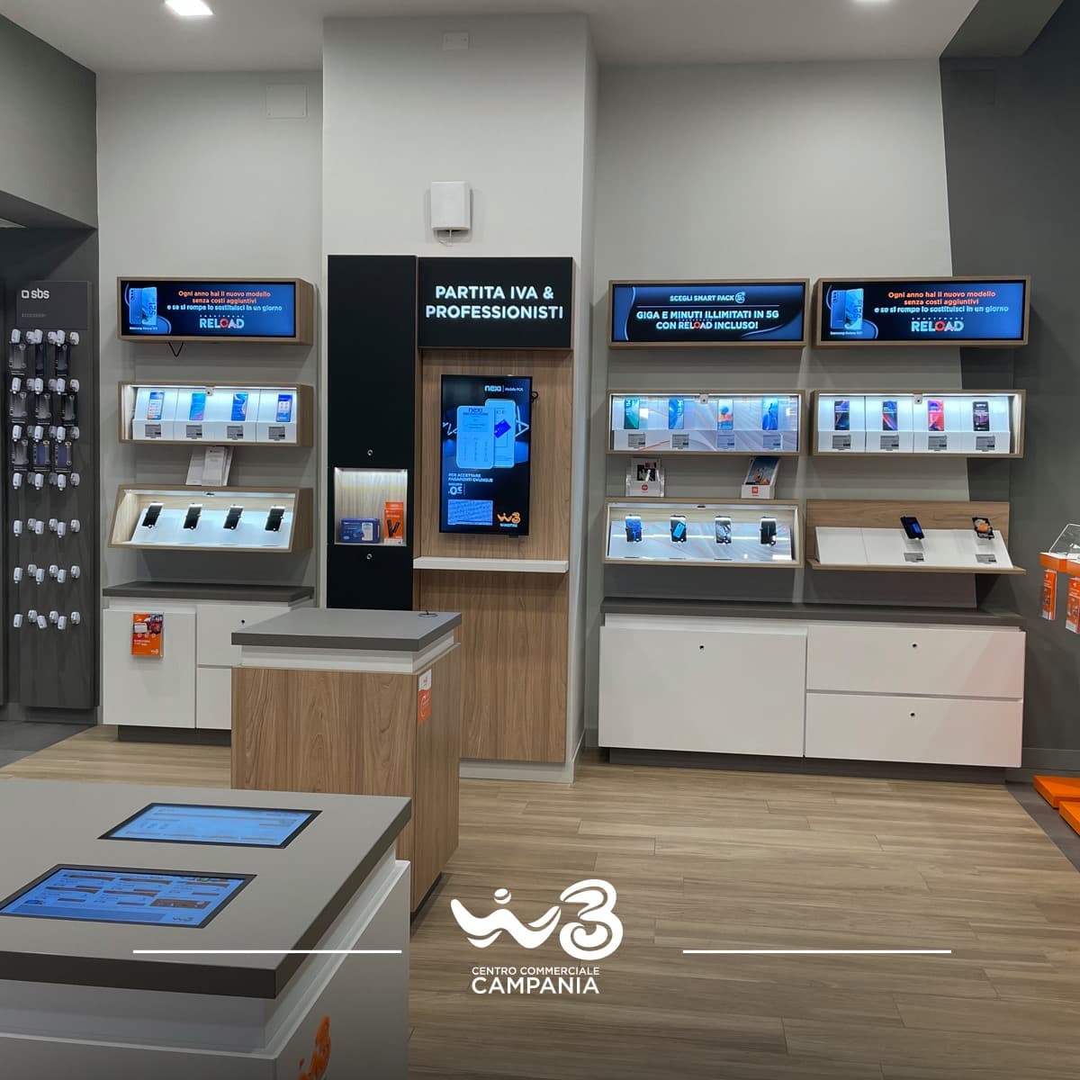Il WindTre Store di CC Campania Marcianise