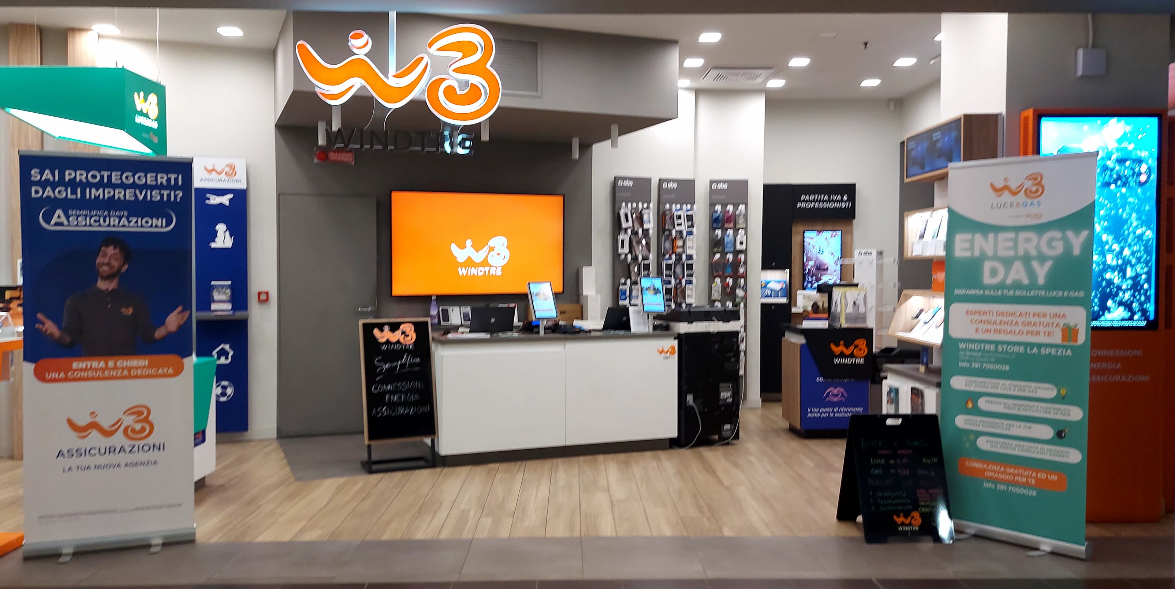 Il WindTre Store di Le Terrazze