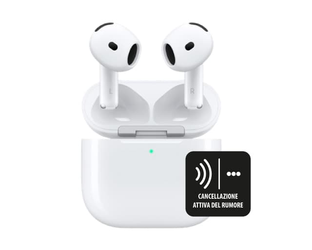 Aggiungi Apple AirPods 4 Con canc. rumore