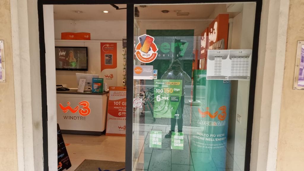 Il WindTre Store di Mogliano Veneto