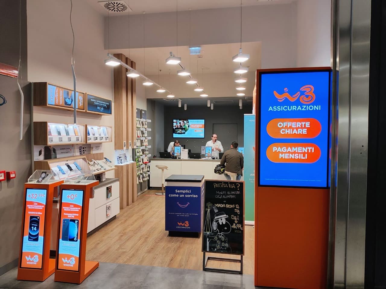 Il WindTre Store di Porta di Roma